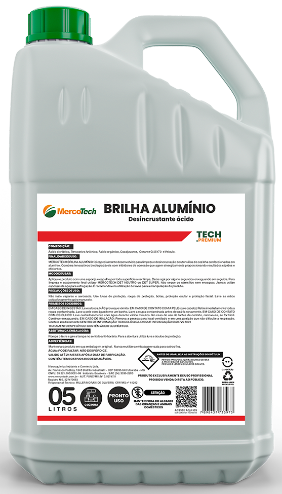 MERCOTECH BRILHA ALUMÍNIO