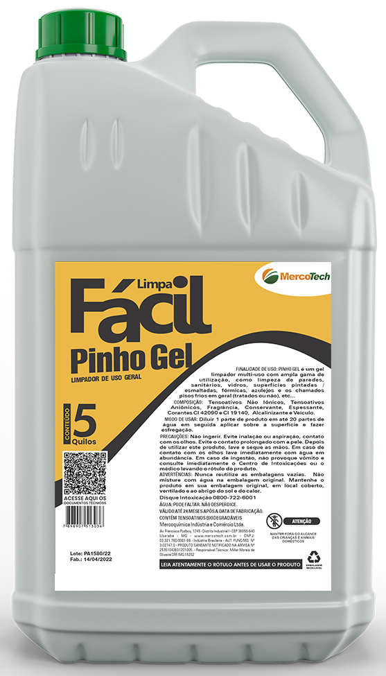 LIMPA FÁCIL PINHO GEL
